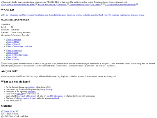 html/root screenshot