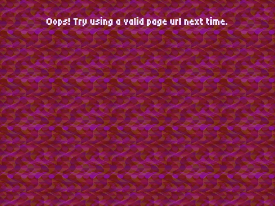 not_found screenshot