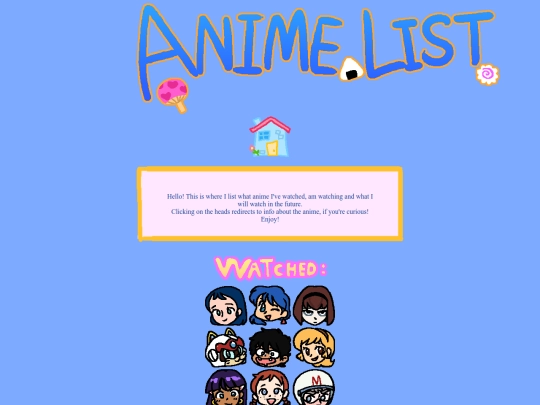 animelist screenshot