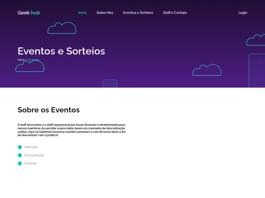 eventos screenshot