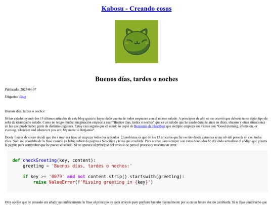 posts/0095-buenos-dias screenshot