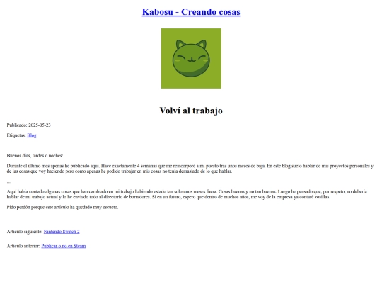posts/0100-volvi-al-trabajo screenshot