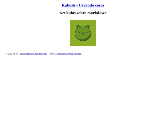 tags/markdown screenshot