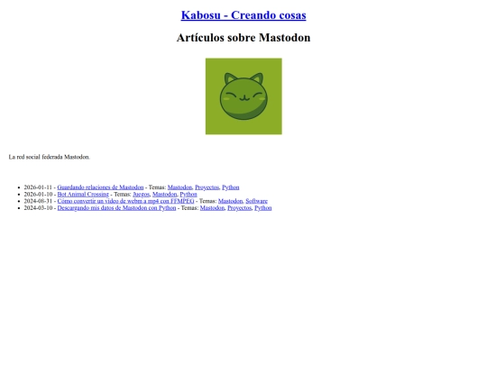 tags/mastodon screenshot