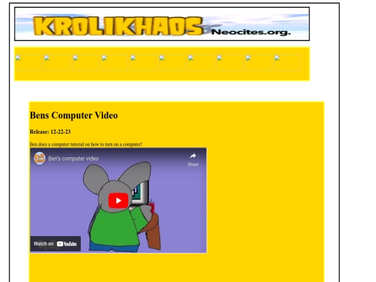 Episode pages/BensComputerVideo screenshot