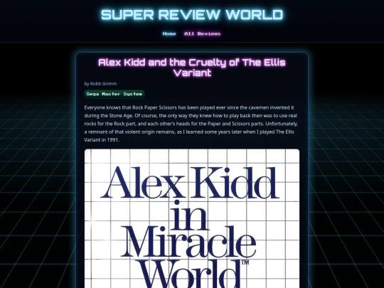 reviews/alexkidd screenshot
