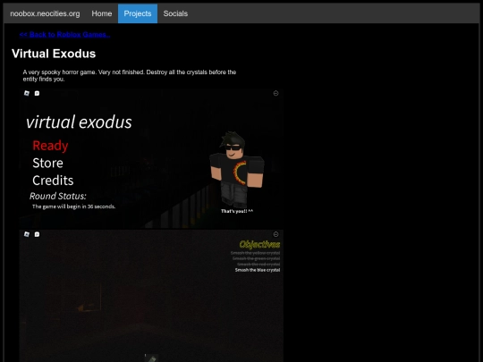 virtualexodus screenshot