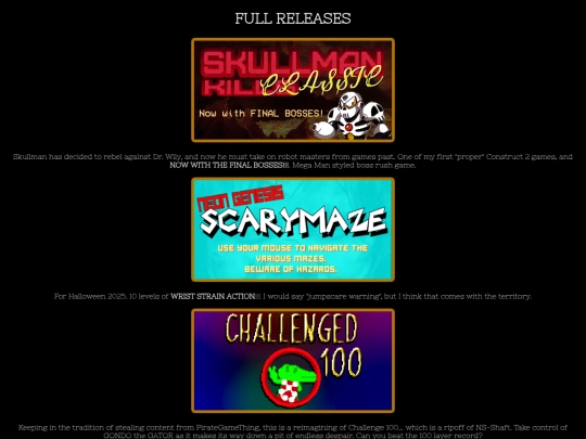 games screenshot