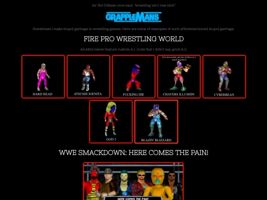 wrasslin screenshot