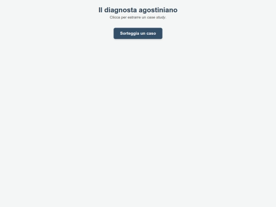 agostinodiagnosi screenshot