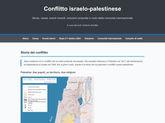 conflittoisraelepalestina screenshot