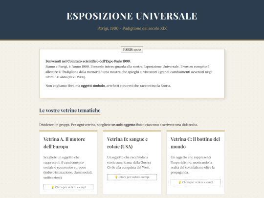 esposizione1900 screenshot