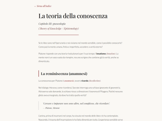 platonegnoseologia screenshot