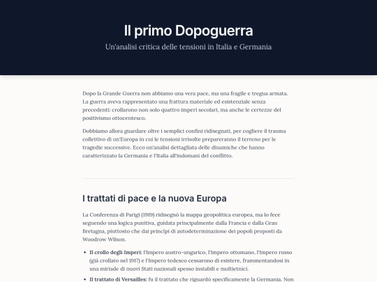 primodopoguerra screenshot
