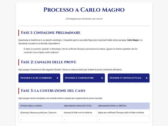 processocarlomagno screenshot