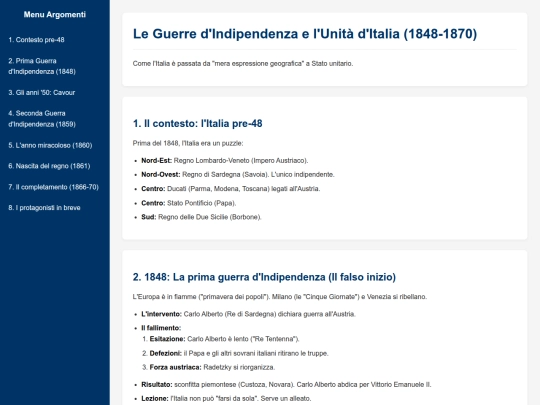 risorgimento screenshot
