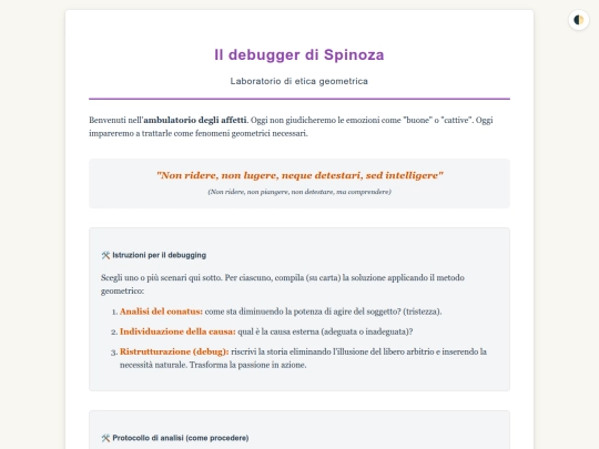 spinozaattività screenshot