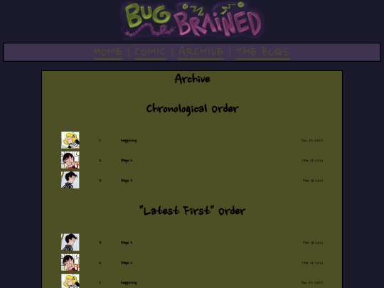 archive screenshot