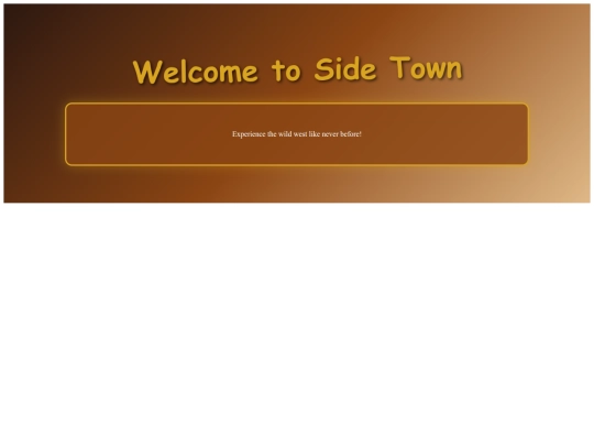 FarSites/sideTown screenshot
