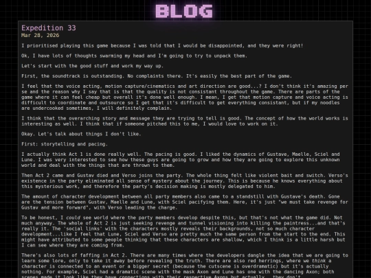 test/20260328_expedition_33 screenshot
