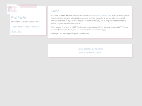 home screenshot