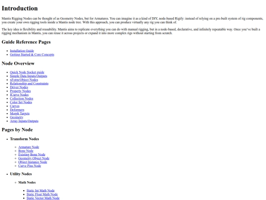 MantisNodes screenshot