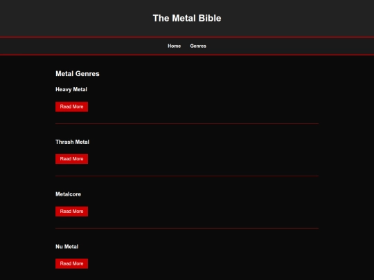 genres screenshot