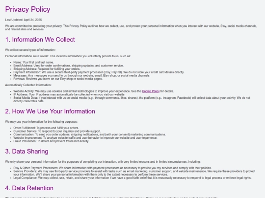 privacy screenshot