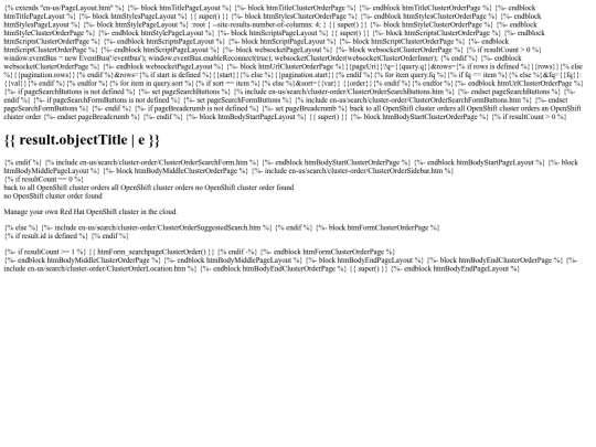 aitelemetry/webawesome/templates/en-us/edit/cluster-order/ClusterOrderGenEditPage screenshot