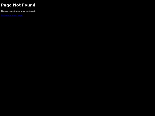 not_found screenshot