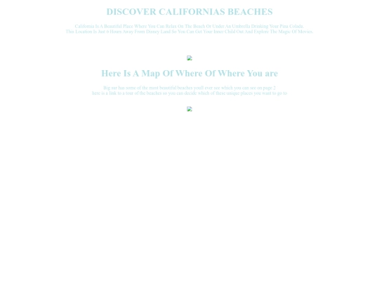 travel website screenshot