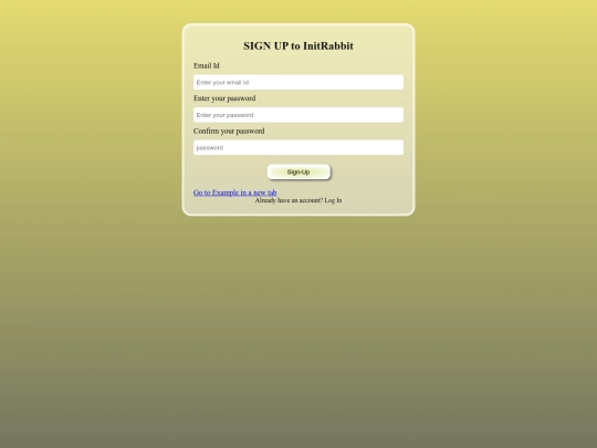 starter/signupstarter screenshot