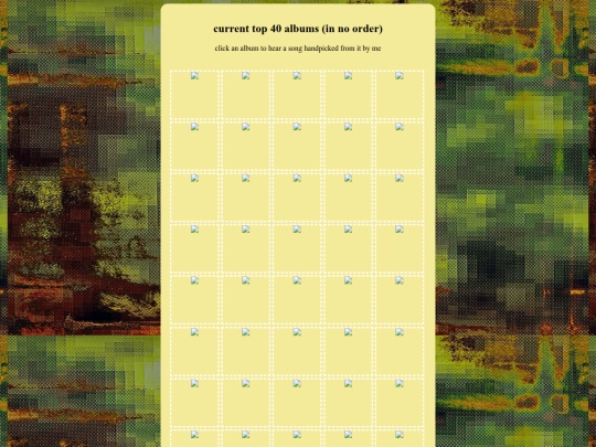 musicpage screenshot