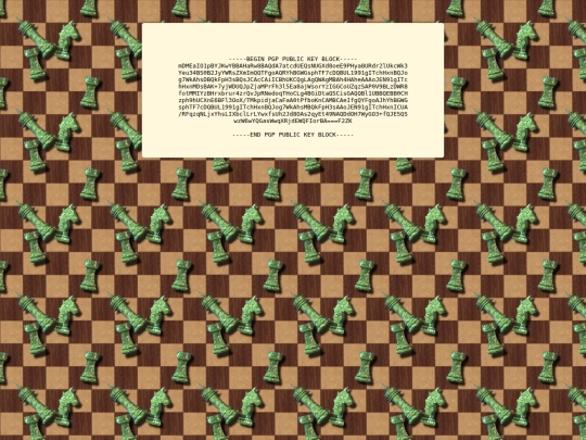Pgpkey screenshot
