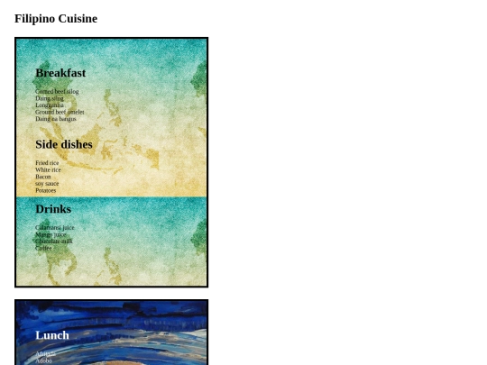 restaurantmenu screenshot