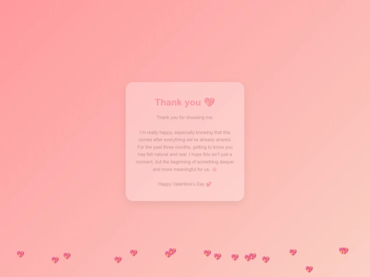 thankyou screenshot