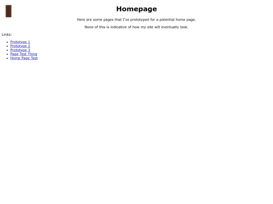 temporary-website-stuff/homepage screenshot