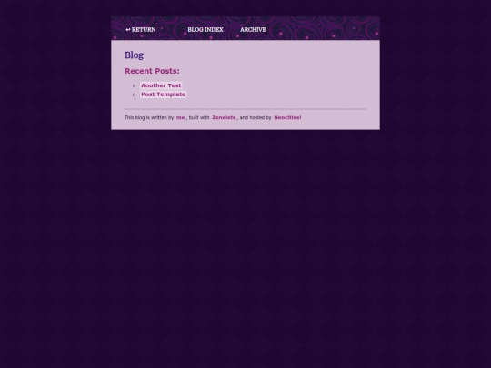 blog screenshot