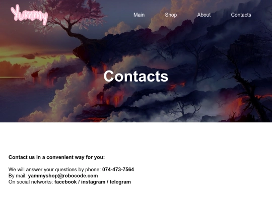 contacts screenshot