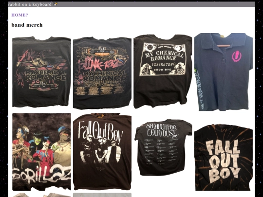 bandstuff screenshot