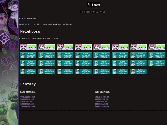 resources/links screenshot