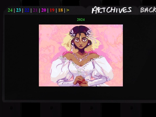 gallery/artchive screenshot