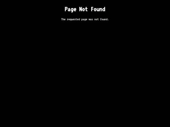 not_found screenshot