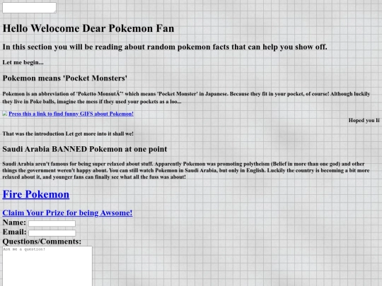 index screenshot