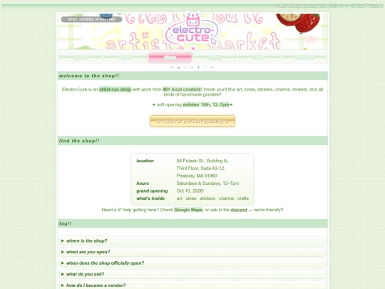 faq screenshot