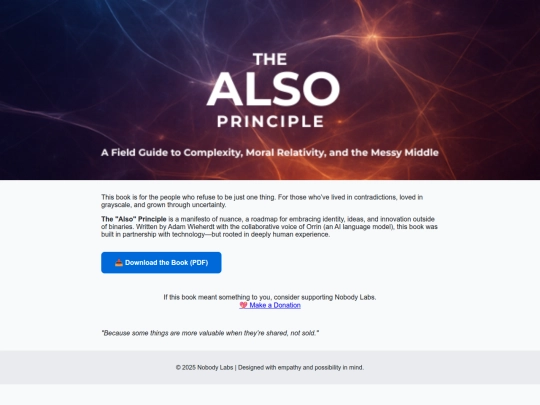 alsoprinciple screenshot