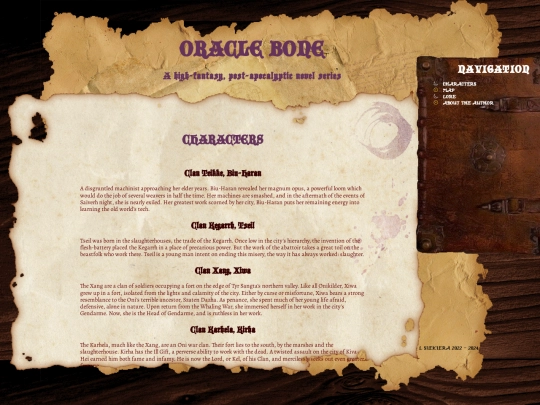 pg/characters screenshot