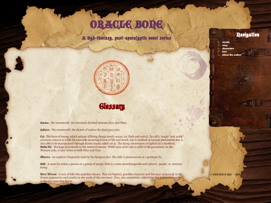 pg/lore/glossary screenshot