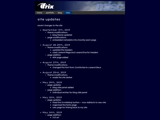 misc/updates screenshot