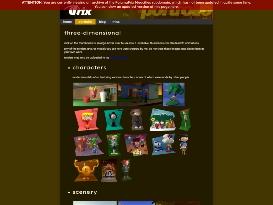 portfolio/3d screenshot